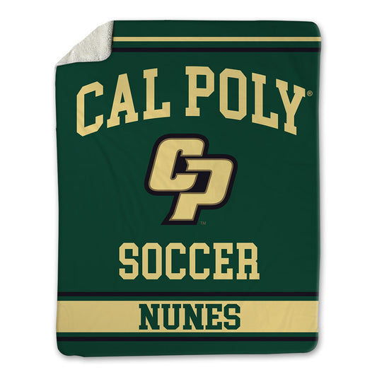 Cal Poly - NCAA Women's Soccer : Kate Nunes - Blanket-0