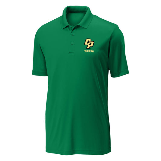 Cal Poly - NCAA Women's Soccer : Shannon Porubski - Activewear Polo Shirt-0