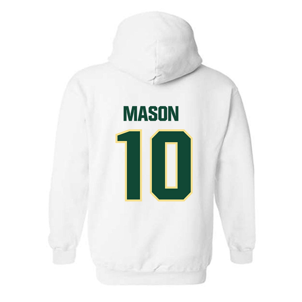 Cal Poly - NCAA Men's Basketball : Marsai Mason - Classic Shersey Hooded Sweatshirt-1