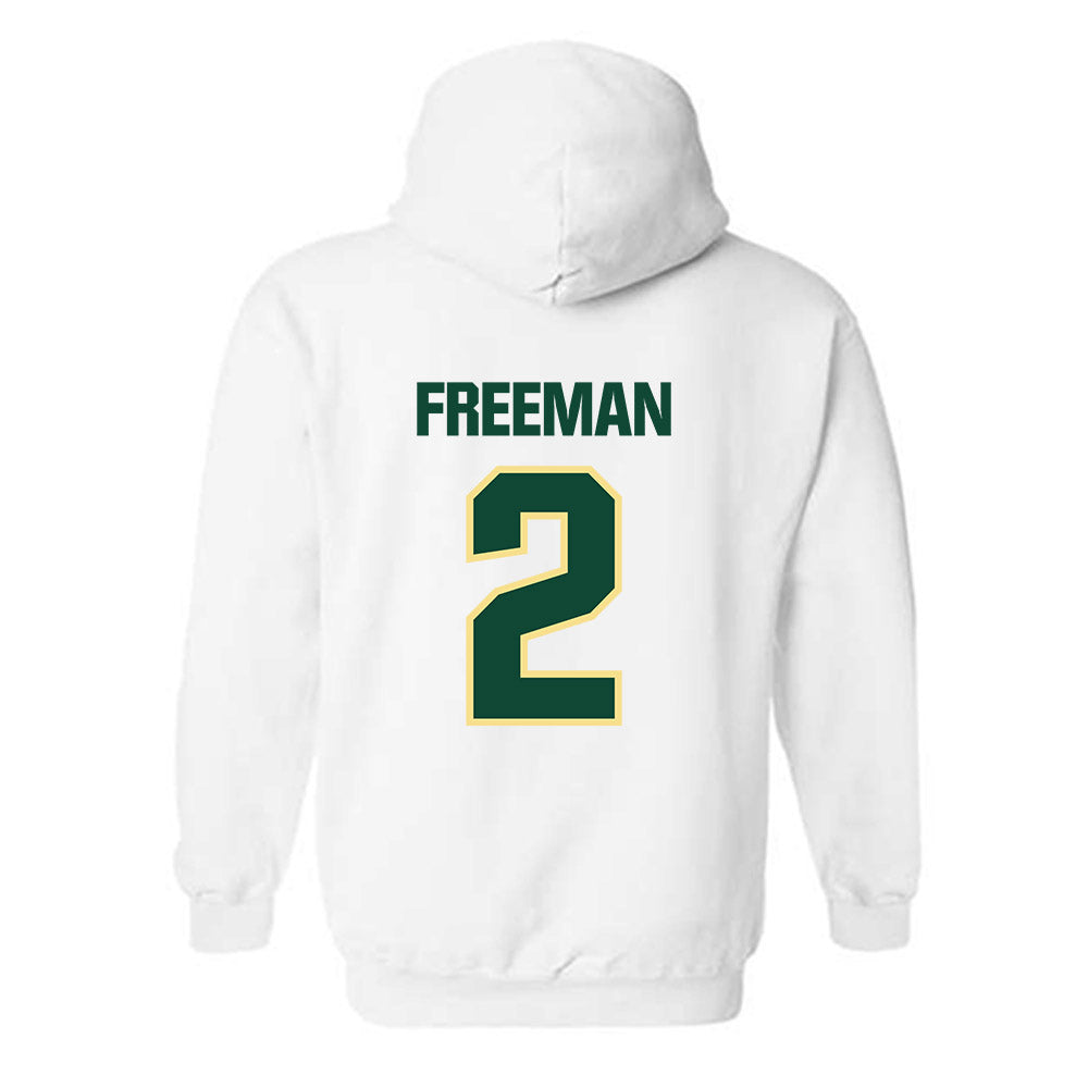 Cal Poly - NCAA Men's Basketball : Braden Freeman - Classic Shersey Hooded Sweatshirt-1