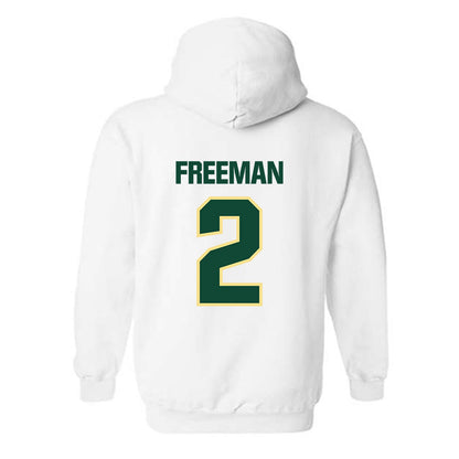 Cal Poly - NCAA Men's Basketball : Braden Freeman - Classic Shersey Hooded Sweatshirt-1