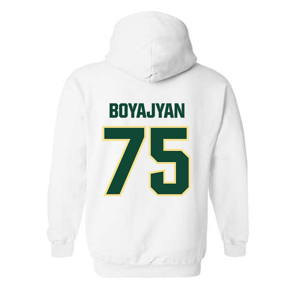 Cal Poly - NCAA Football : Davit Boyajyan - Classic Shersey Hooded Sweatshirt-1