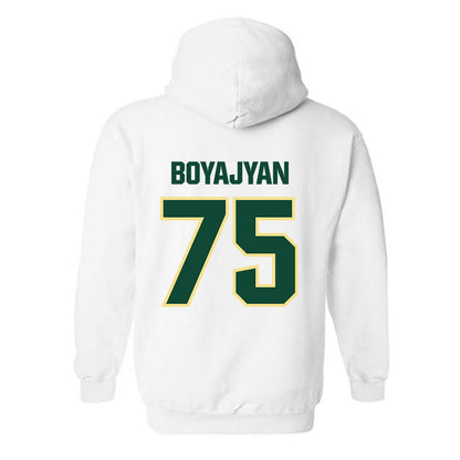 Cal Poly - NCAA Football : Davit Boyajyan - Classic Shersey Hooded Sweatshirt-1