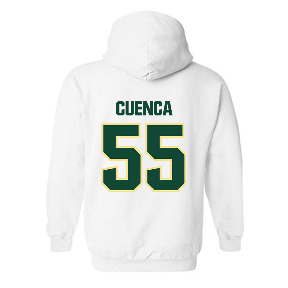 Cal Poly - NCAA Football : Jared Cuenca - Classic Shersey Hooded Sweatshirt-1