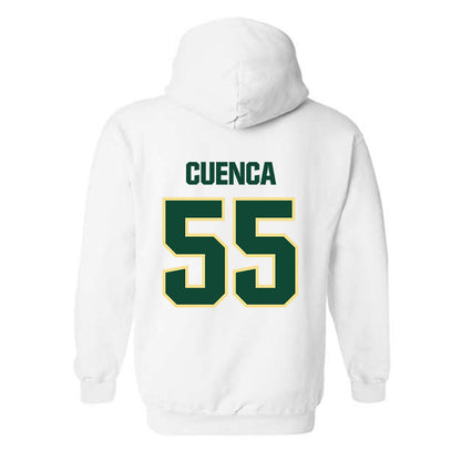 Cal Poly - NCAA Football : Jared Cuenca - Classic Shersey Hooded Sweatshirt-1