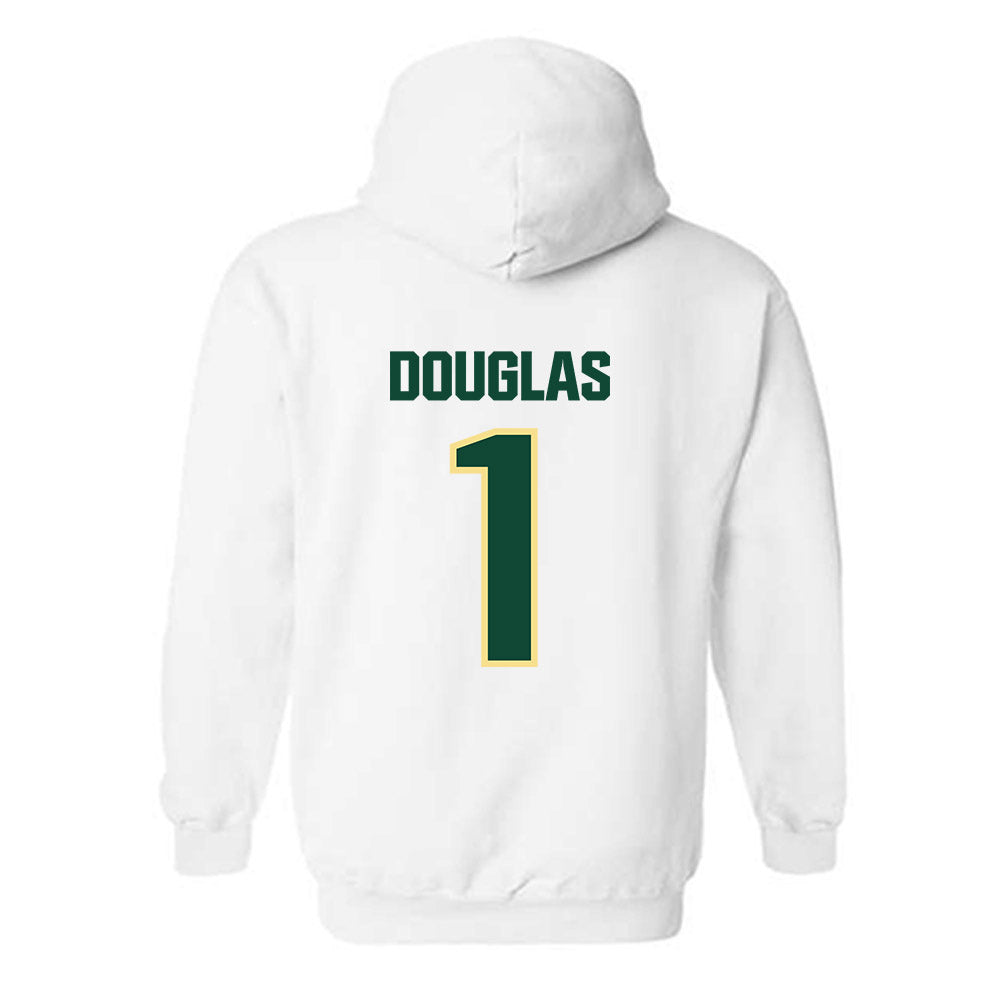 Cal Poly - NCAA Football : Jared Douglas - Classic Shersey Hooded Sweatshirt-1