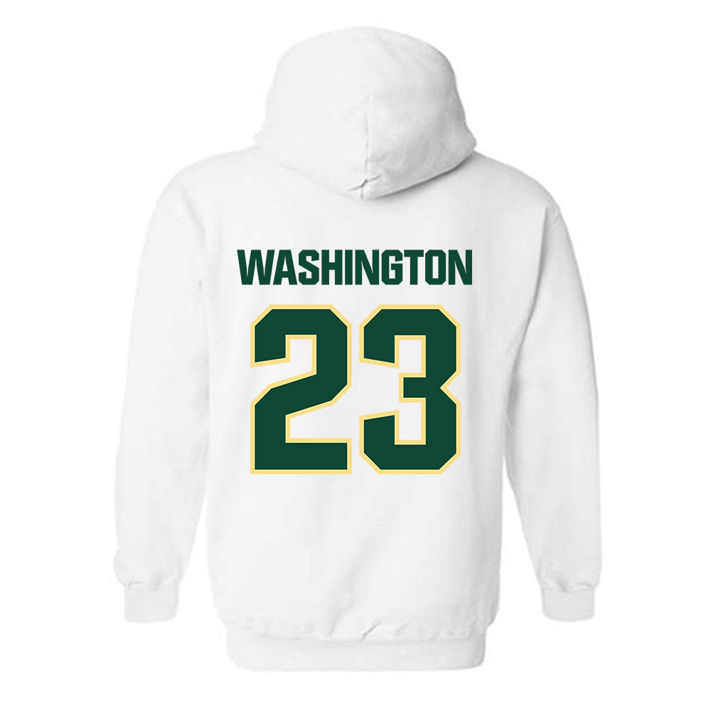 Cal Poly - NCAA Football : Tyrei Washington - Classic Shersey Hooded Sweatshirt-1