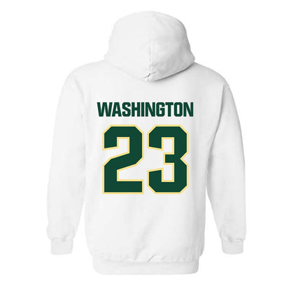 Cal Poly - NCAA Football : Tyrei Washington - Classic Shersey Hooded Sweatshirt-1