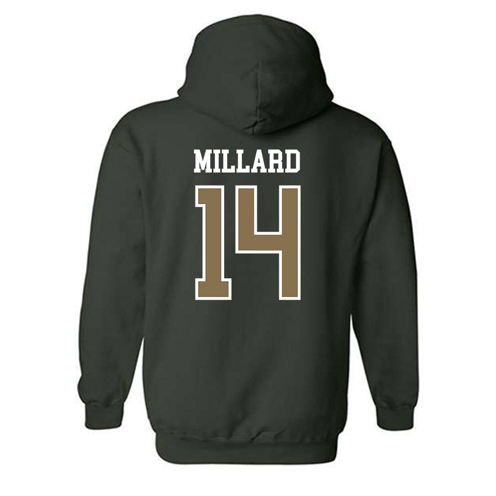 Cal Poly - NCAA Football : Kade Millard - Classic Shersey Hooded Sweatshirt-1