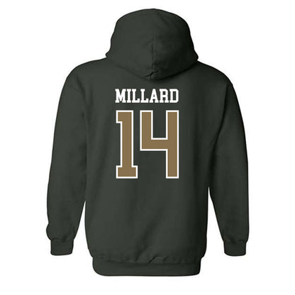 Cal Poly - NCAA Football : Kade Millard - Classic Shersey Hooded Sweatshirt-1