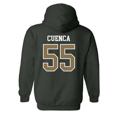 Cal Poly - NCAA Football : Jared Cuenca - Classic Shersey Hooded Sweatshirt-1