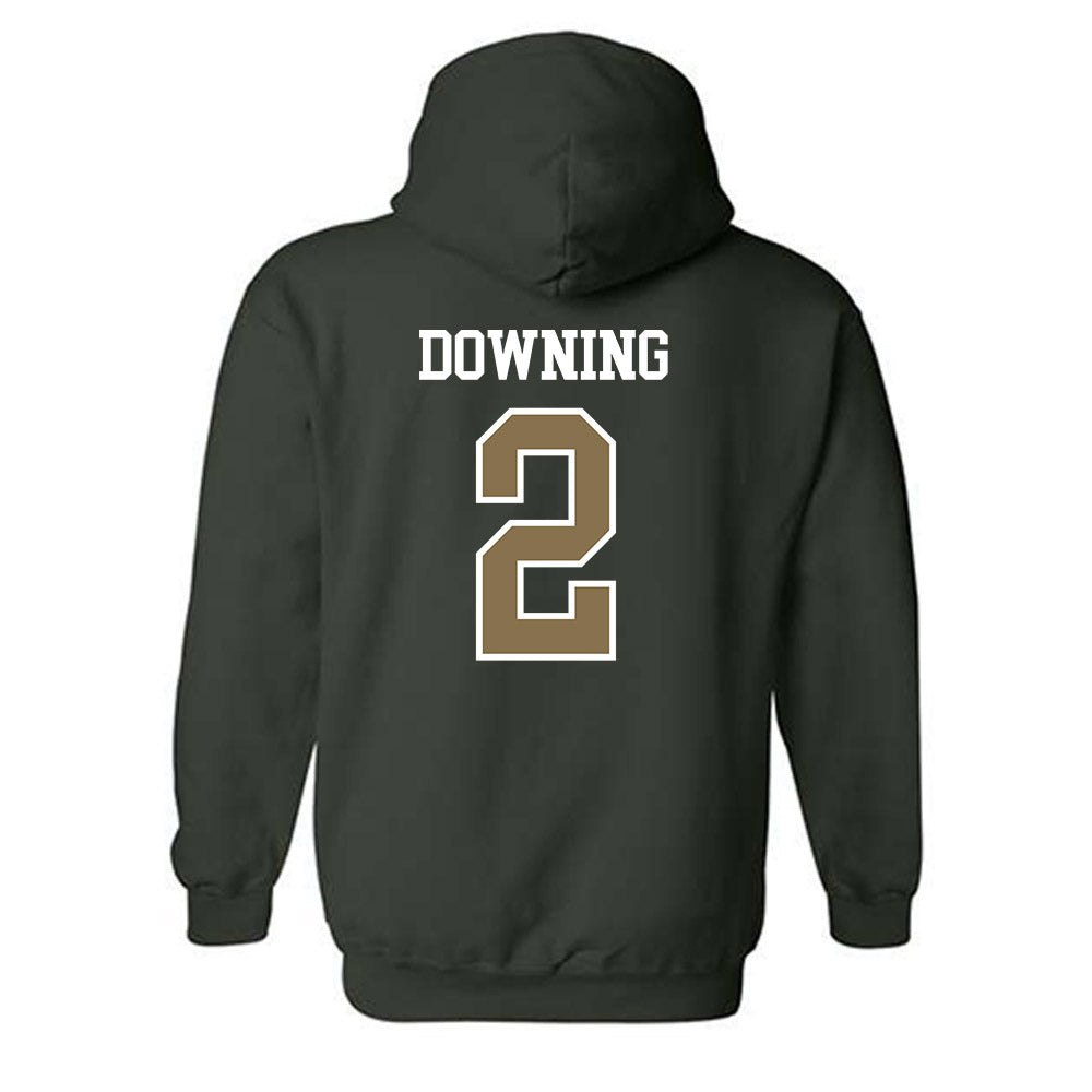 Cal Poly - NCAA Baseball : Jake Downing - Classic Shersey Hooded Sweatshirt-1