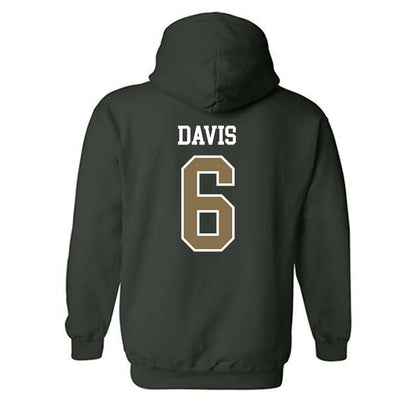 Cal Poly - NCAA Football : Dermaricus Davis - Classic Shersey Hooded Sweatshirt-1