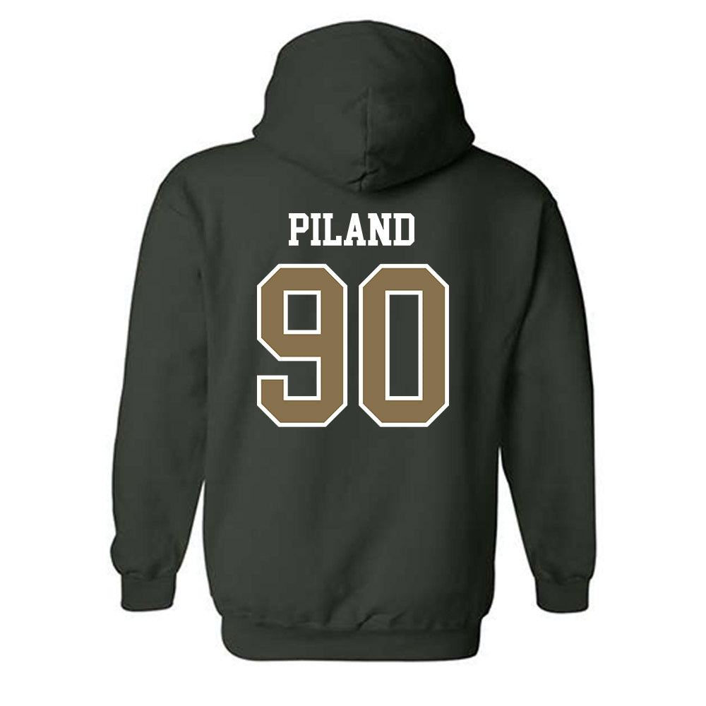 Cal Poly - NCAA Football : Bobby Piland - Classic Shersey Hooded Sweatshirt-1