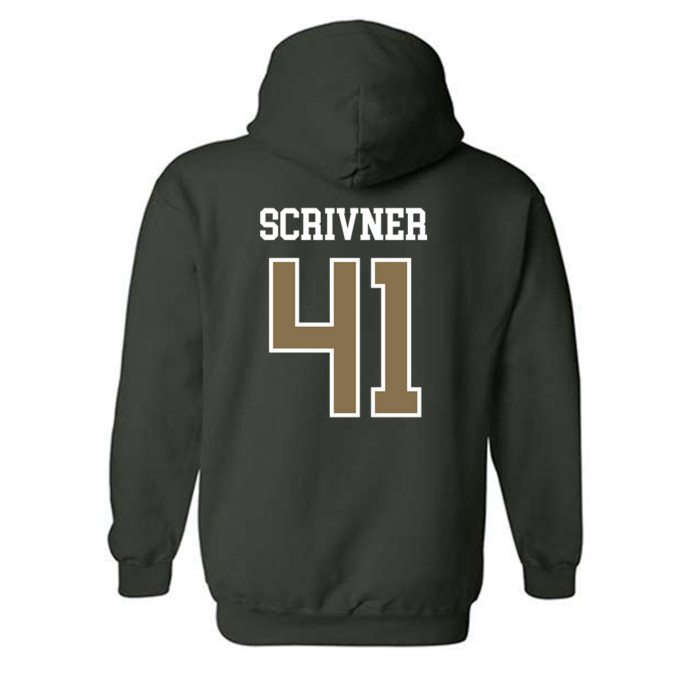 Cal Poly - NCAA Football : Dean Scrivner - Classic Shersey Hooded Sweatshirt-1