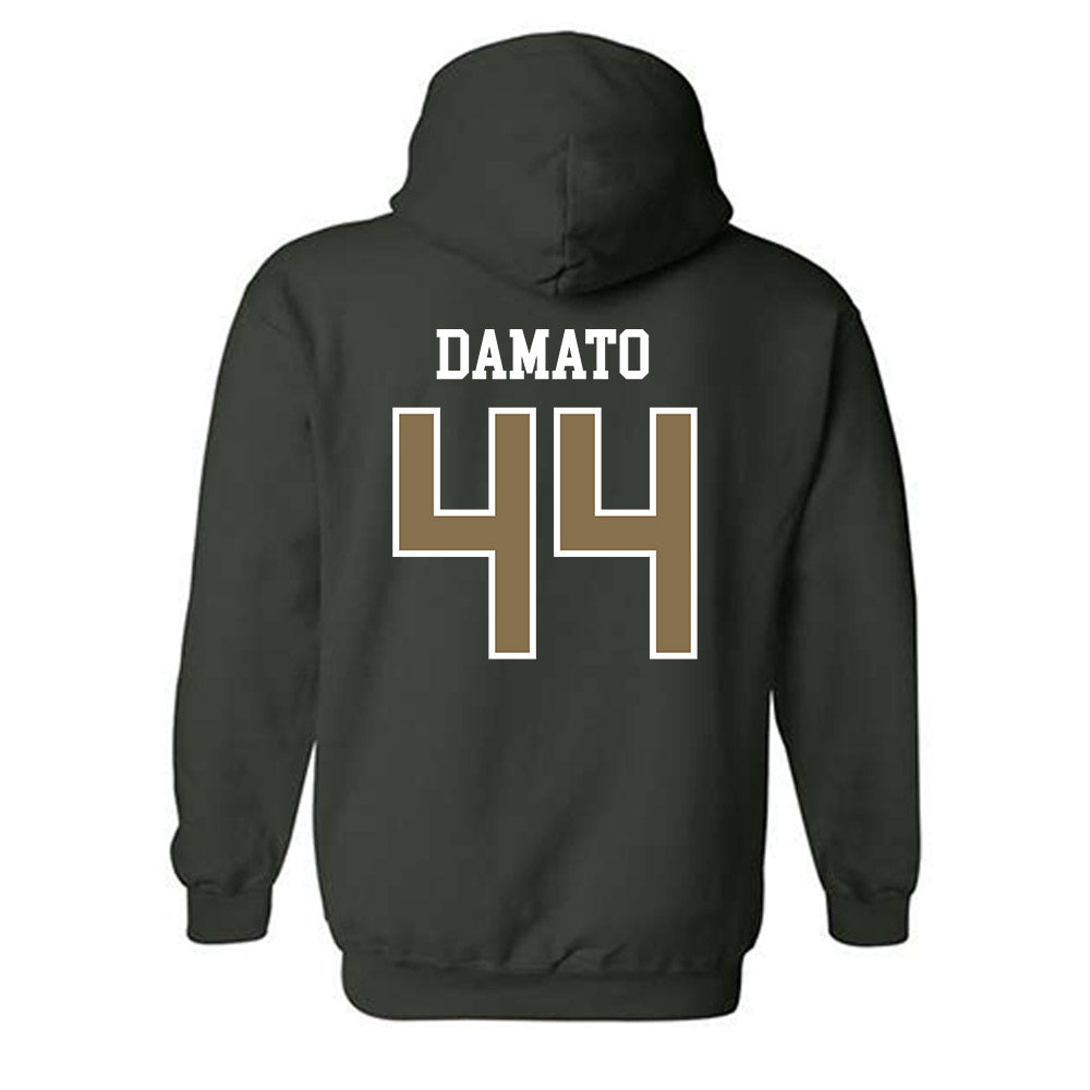 Cal Poly - NCAA Football : Mikey Damato - Classic Shersey Hooded Sweatshirt-1