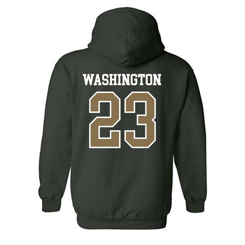 Cal Poly - NCAA Football : Tyrei Washington - Classic Shersey Hooded Sweatshirt-1