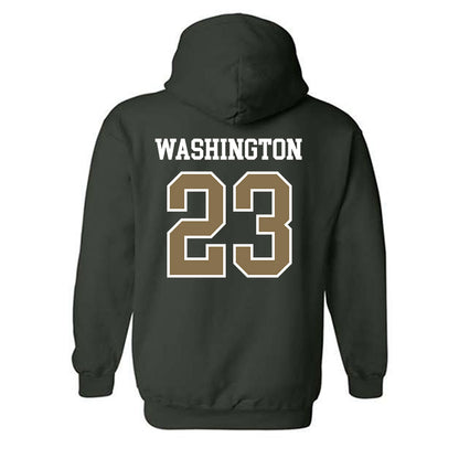 Cal Poly - NCAA Football : Tyrei Washington - Classic Shersey Hooded Sweatshirt-1