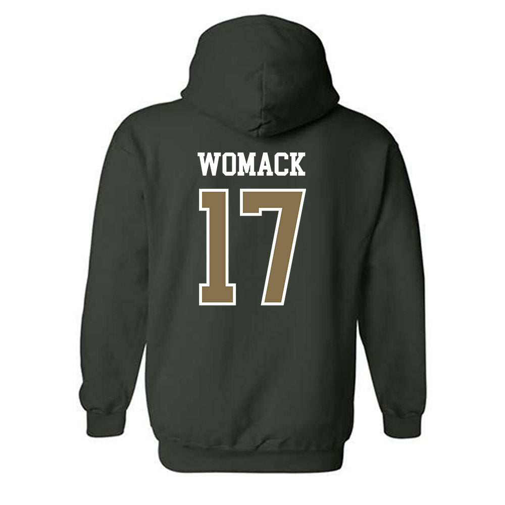 Cal Poly - NCAA Football : Jasen Womack - Classic Shersey Hooded Sweatshirt-1