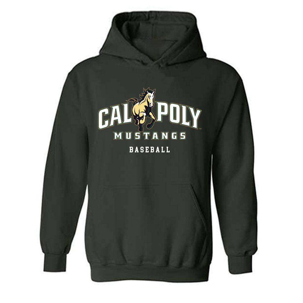 Cal Poly - NCAA Baseball : Troy Cooper - Classic Shersey Hooded Sweatshirt-0