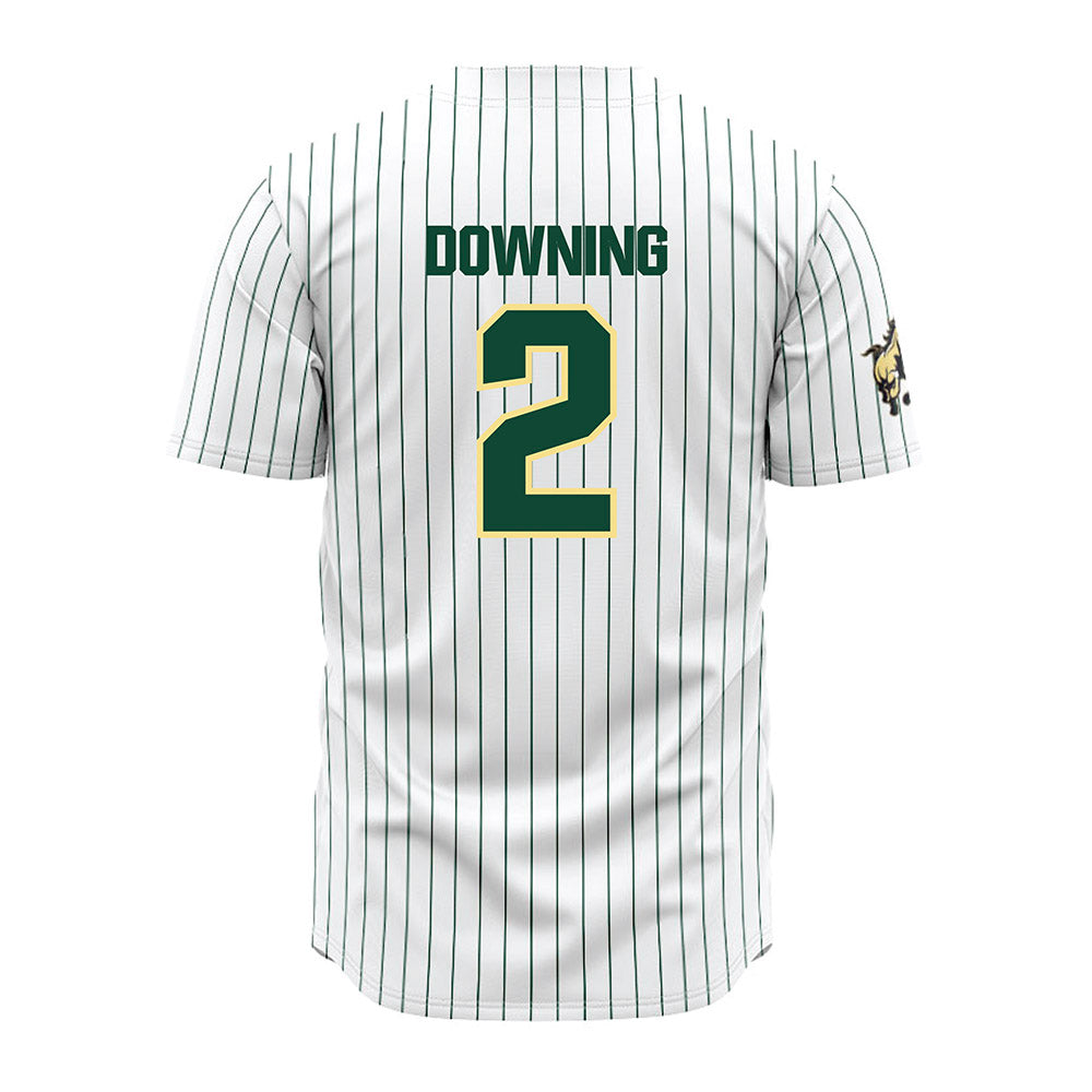 Cal Poly - NCAA Baseball : Jake Downing - White Jersey Jersey-1