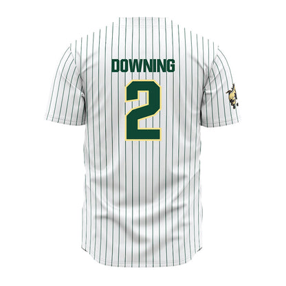 Cal Poly - NCAA Baseball : Jake Downing - White Jersey Jersey-1