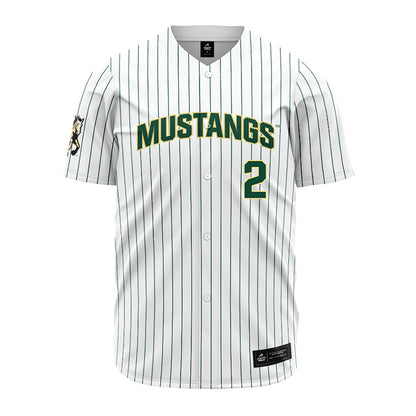 Cal Poly - NCAA Baseball : Jake Downing - White Jersey Jersey-0