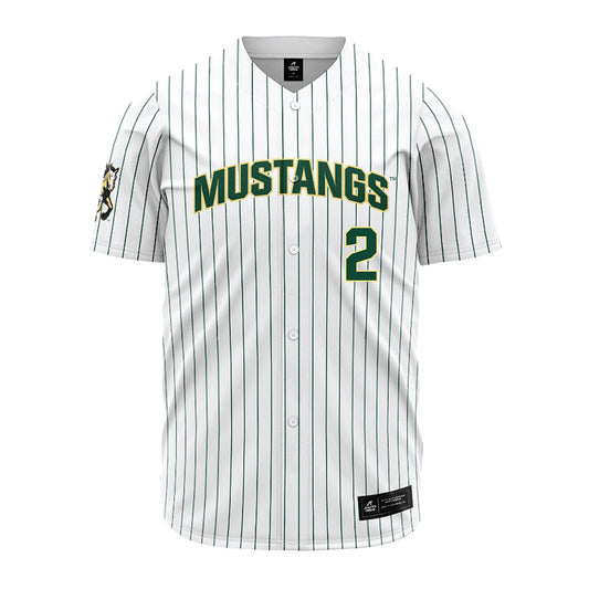 Cal Poly - NCAA Baseball : Jake Downing - White Jersey Jersey-0