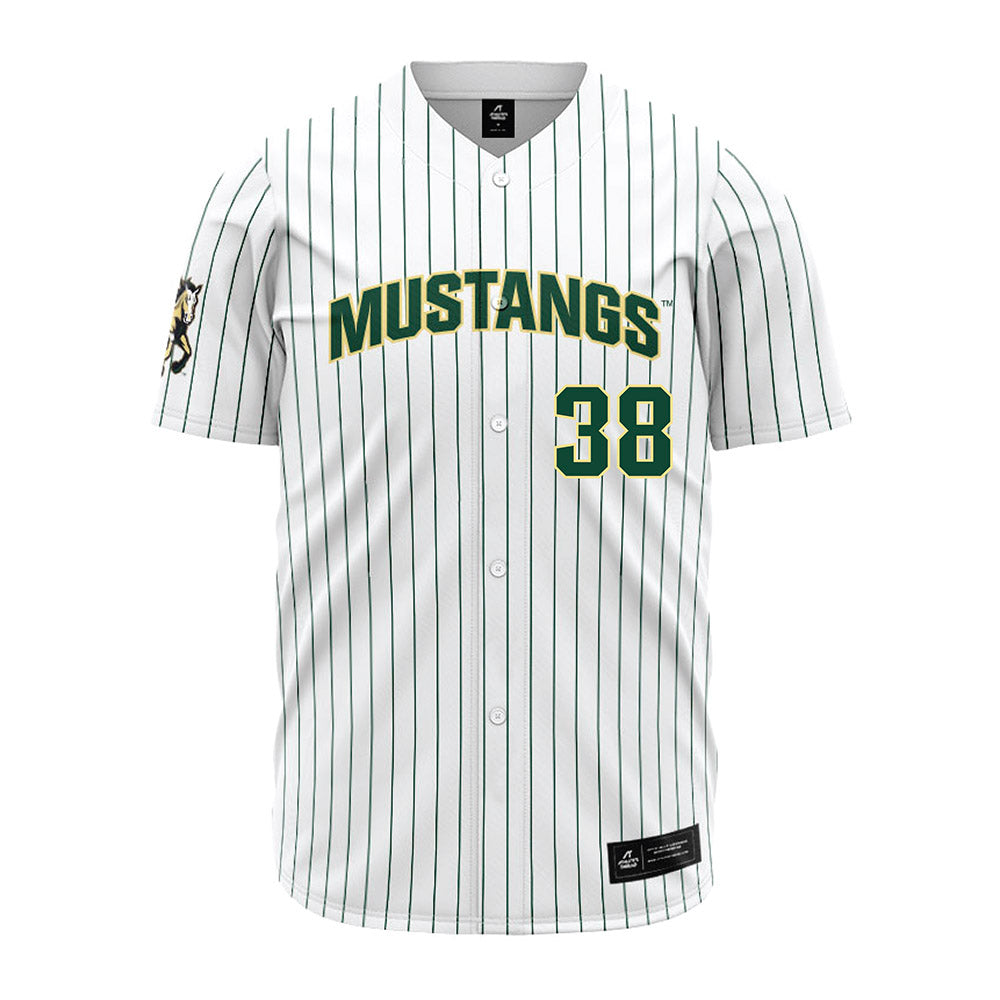 Cal Poly - NCAA Baseball : Ethan Marmie - White Jersey Jersey-0