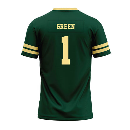Cal Poly - NCAA Football : Jaden Green - Green Jersey Premium Football Jersey-1