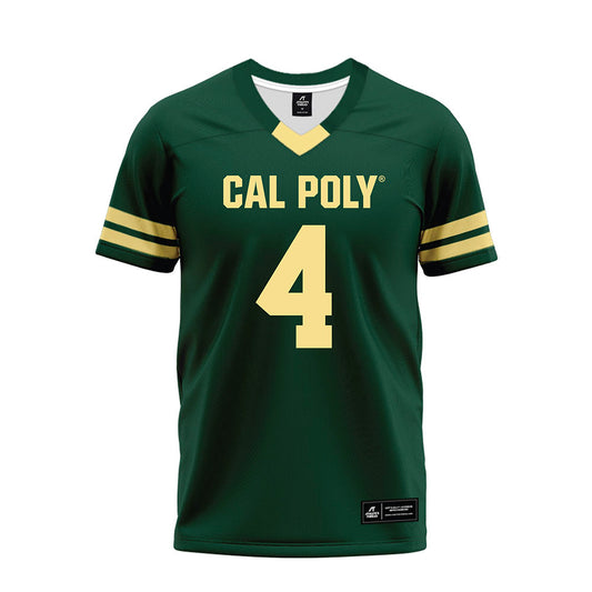 Cal Poly - NCAA Football : RL Miller - Green Jersey Premium Football Jersey-0