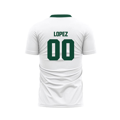 Cal Poly - NCAA Women's Soccer : Alyssa Lopez - White Soccer Jersey-1