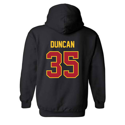 Iowa State - NCAA Football : Tayten Duncan - Sports Shersey Hooded Sweatshirt-1