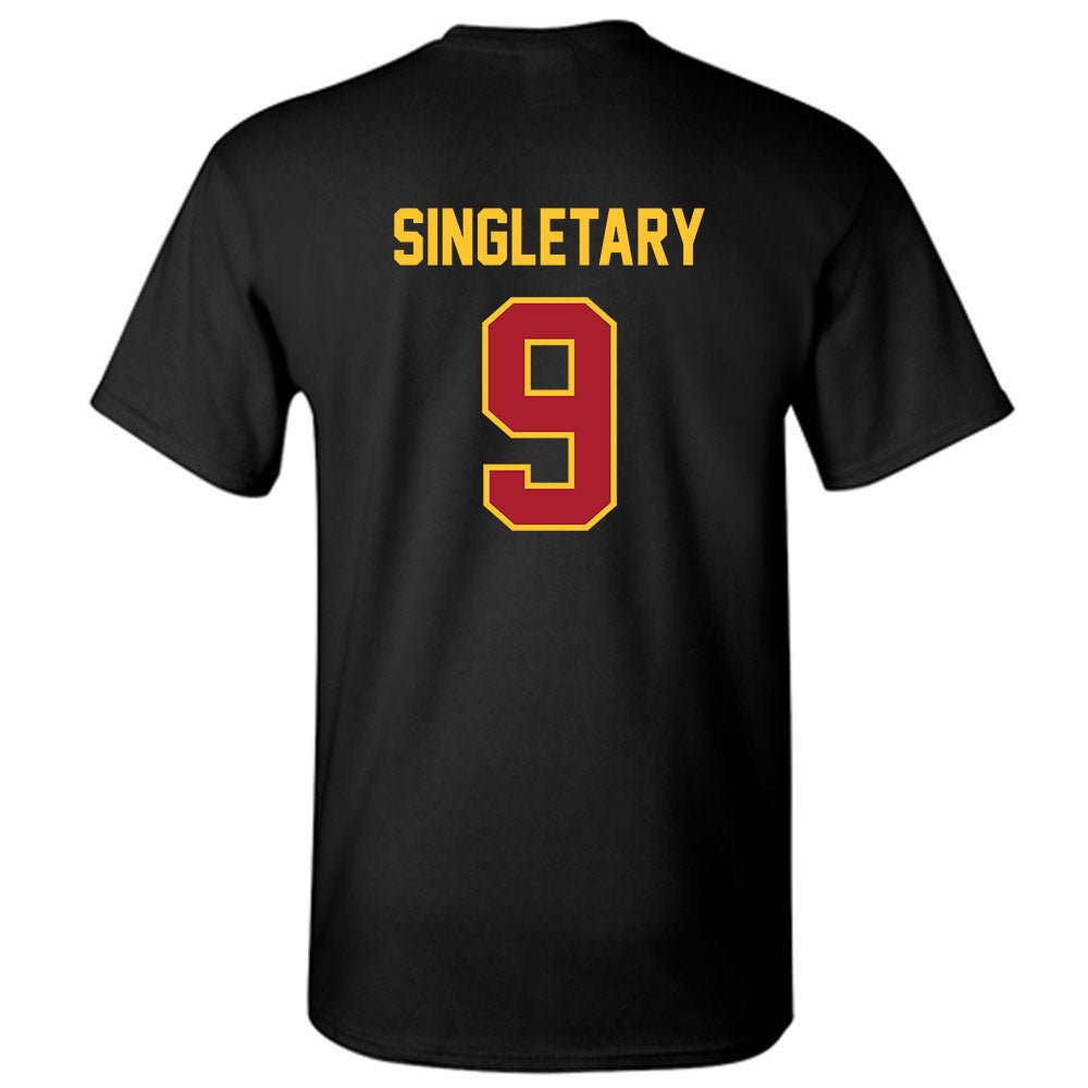 Iowa State - NCAA Football : Jaheim Singletary - Sports Shersey T-Shirt-1