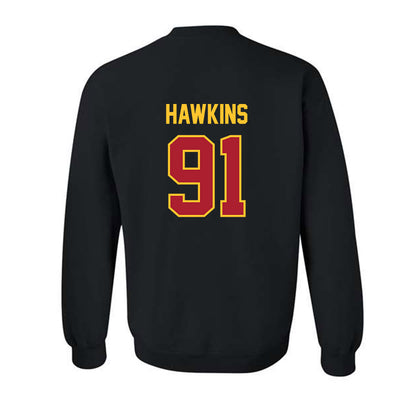 Iowa State - NCAA Football : Blake Hawkins - Sports Shersey Crewneck Sweatshirt-1