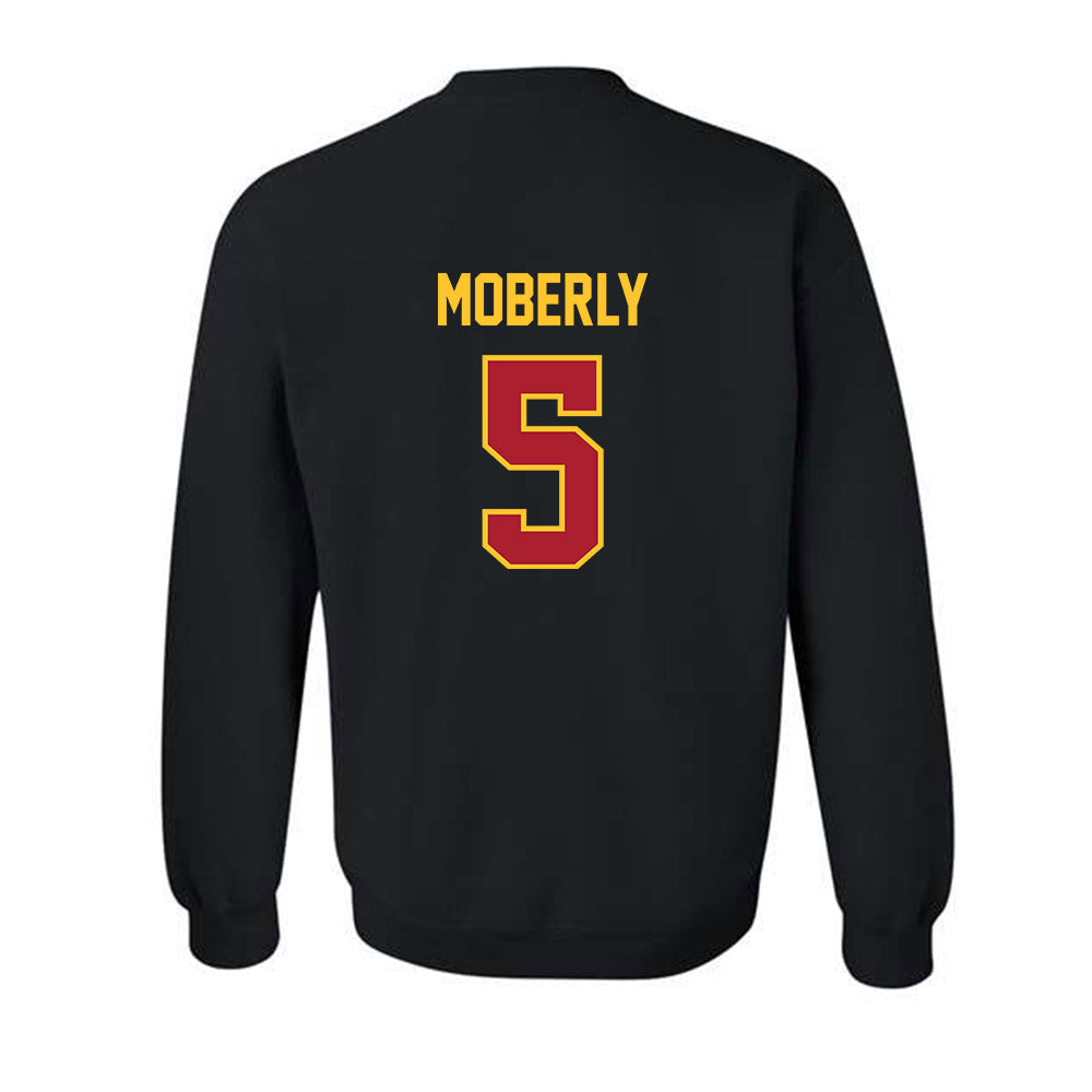 Iowa State - NCAA Football : Connor Moberly - Sports Shersey Crewneck Sweatshirt-1