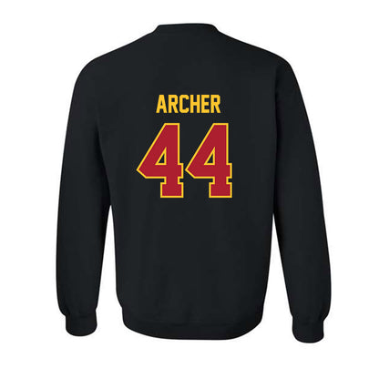 Iowa State - NCAA Football : Wyatt Archer - Sports Shersey Crewneck Sweatshirt-1