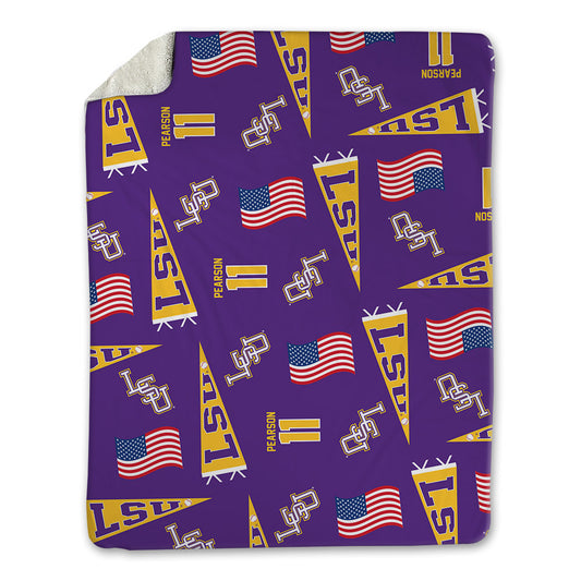 LSU - NCAA Baseball : Josh Pearson - Blanket-0