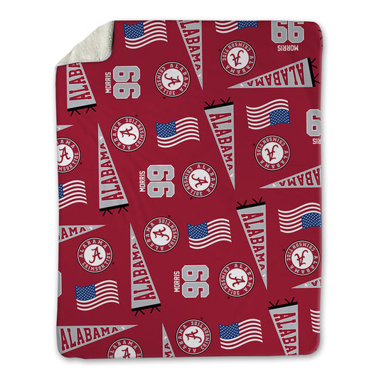 Alabama - NCAA Baseball : Austin Morris - USA Blanket-0