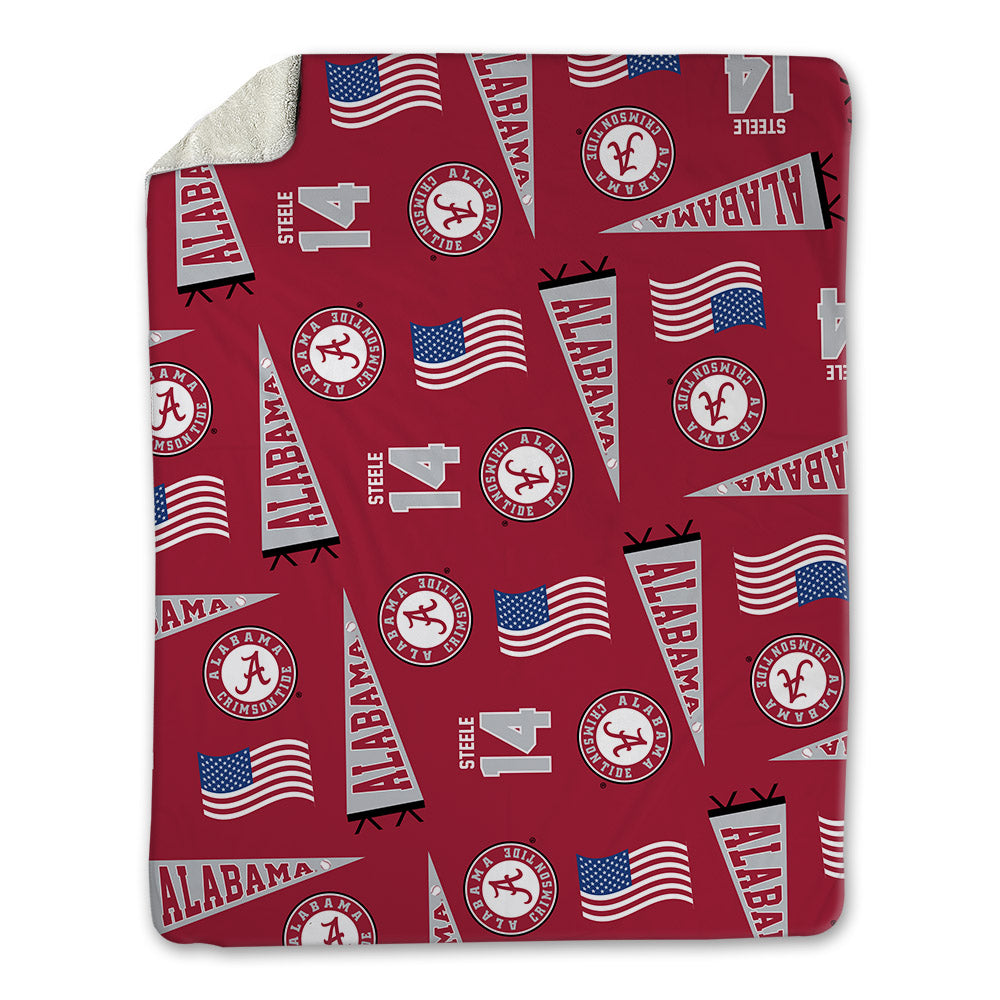 Alabama - NCAA Baseball : Peyton Steele - USA Blanket-0