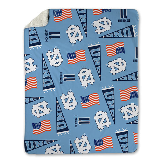 UNC - NCAA Baseball : Matt McKnight - USA Blanket-0