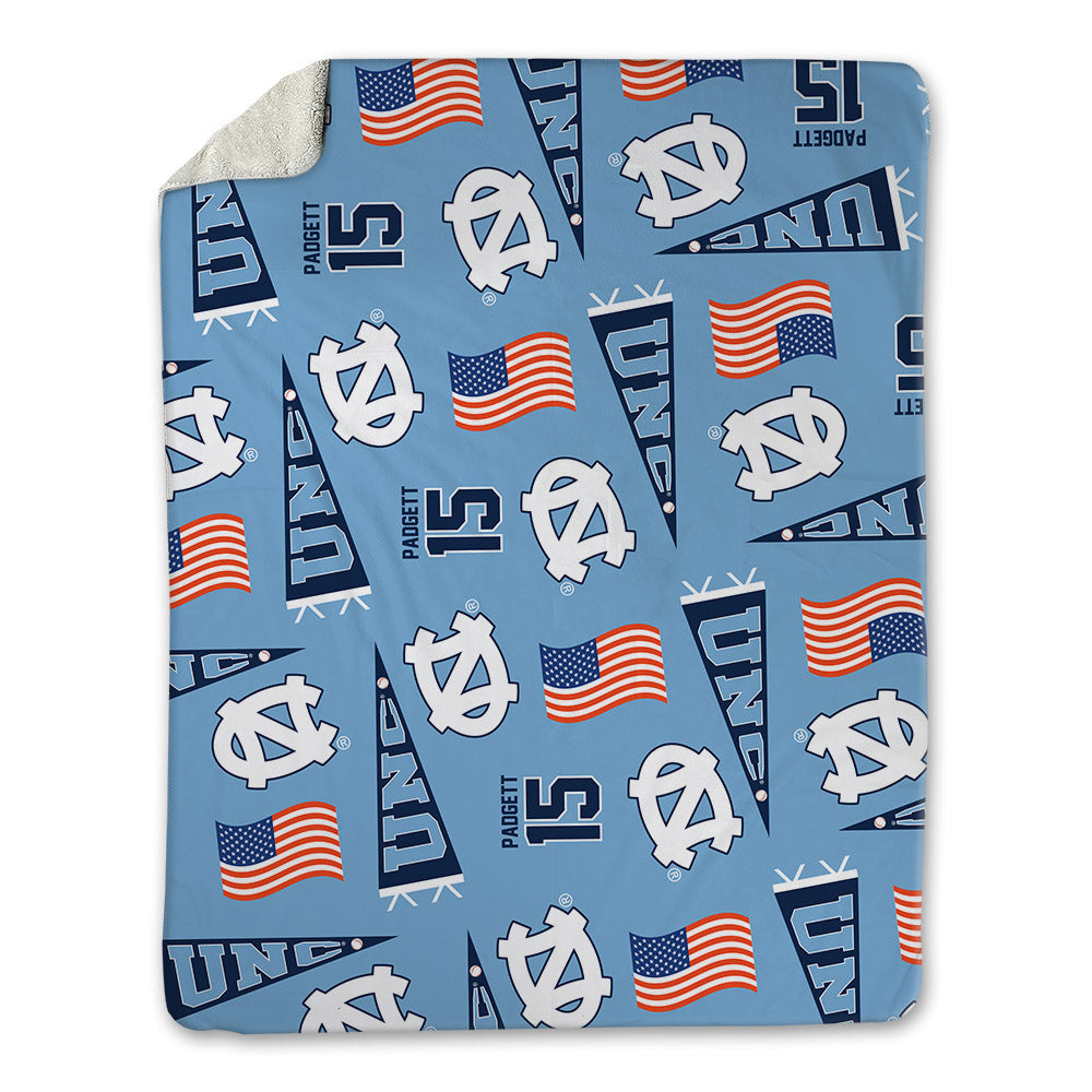UNC - NCAA Baseball : Cameron Padgett - USA Blanket-0
