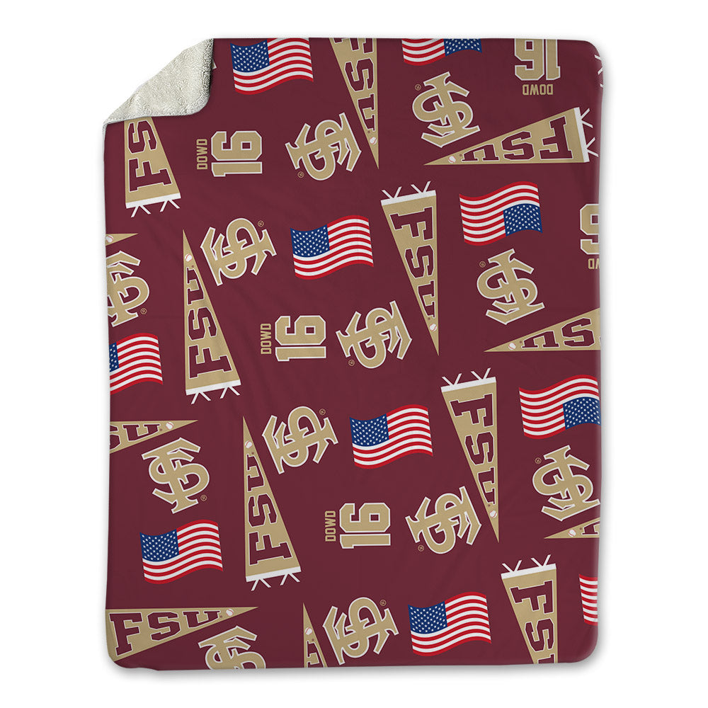 FSU - NCAA Baseball : Brayden Dowd - USA Blanket-0