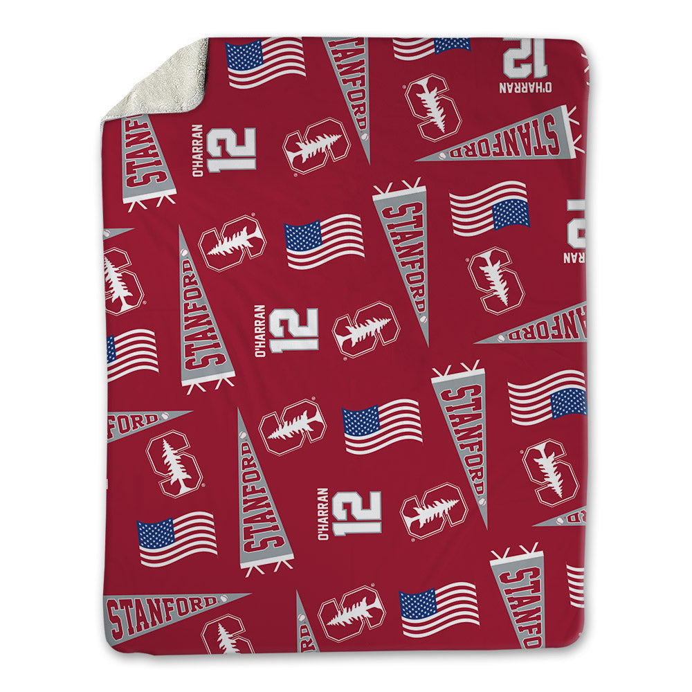 Stanford - NCAA Baseball : Toran O'Harran - USA Blanket-0
