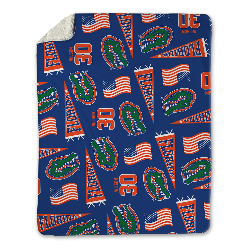 Florida - NCAA Baseball : Ashton Wilson - USA Blanket-0