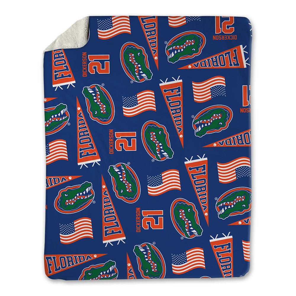 Florida - NCAA Baseball : Drew Dickerson - USA Blanket-0