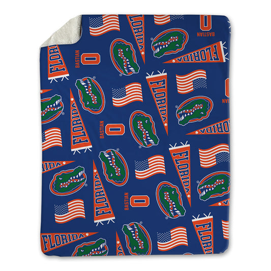 Florida - NCAA Baseball : Jaden Bastian - USA Blanket-0