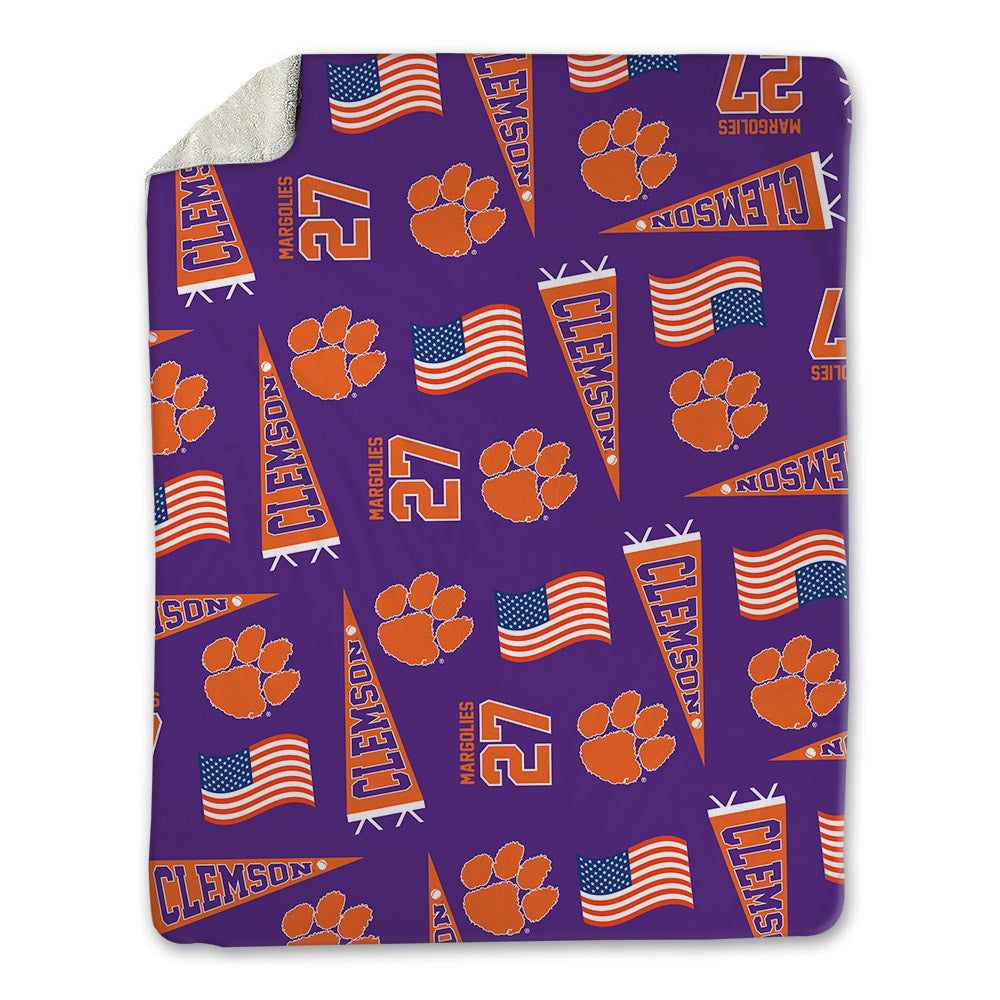 Clemson - NCAA Baseball : Dan Margolies - USA Blanket-0