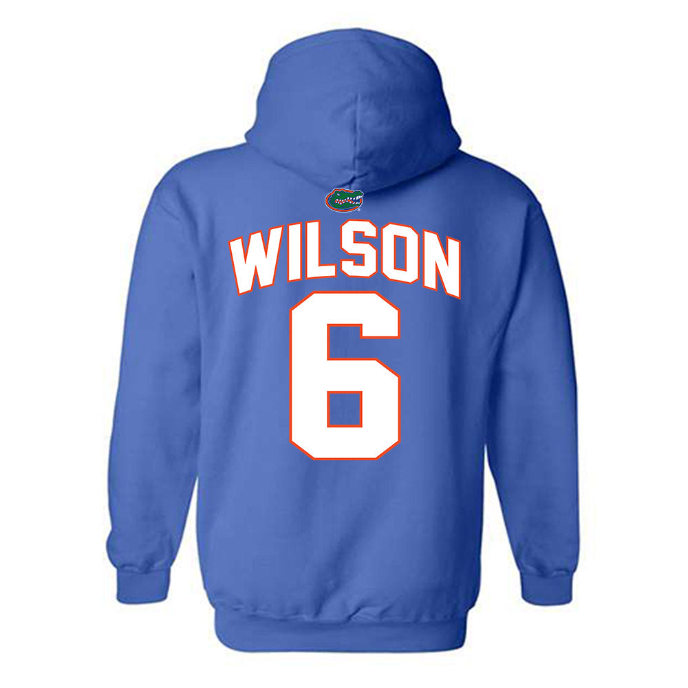 Florida - NCAA Football : Dallas Wilson - Classic Shersey Hooded Sweatshirt-1