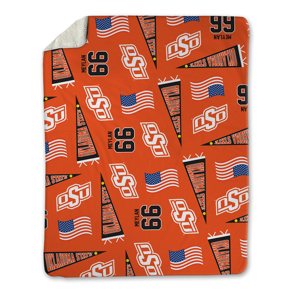 Oklahoma State - NCAA Softball : Ruby Meylan - USA Blanket-0
